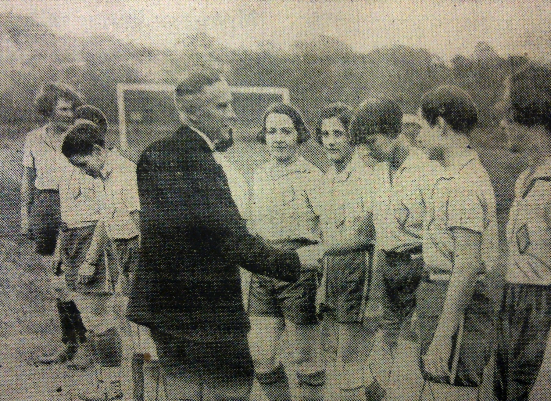 French touring side in Buxton August 1933