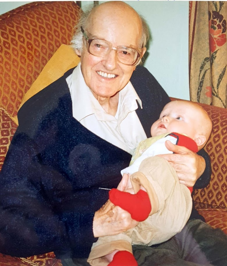 Grandfather and Great Granddaughter