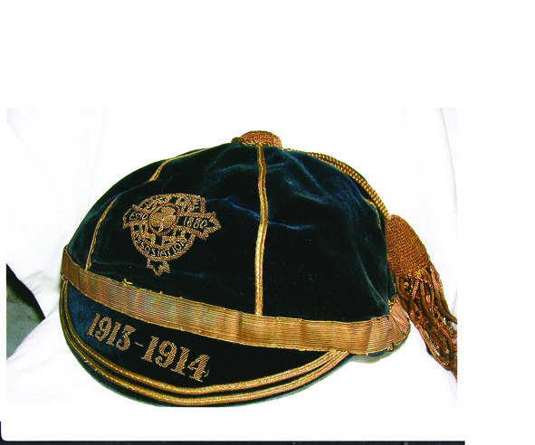 Harry Hampton's 1913-14 Irish Cap
