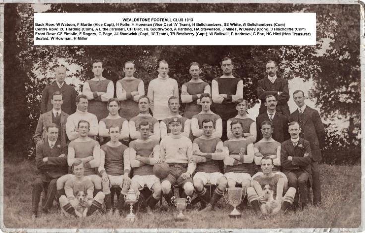 Wealdstone FC 1912-13 Team Photo