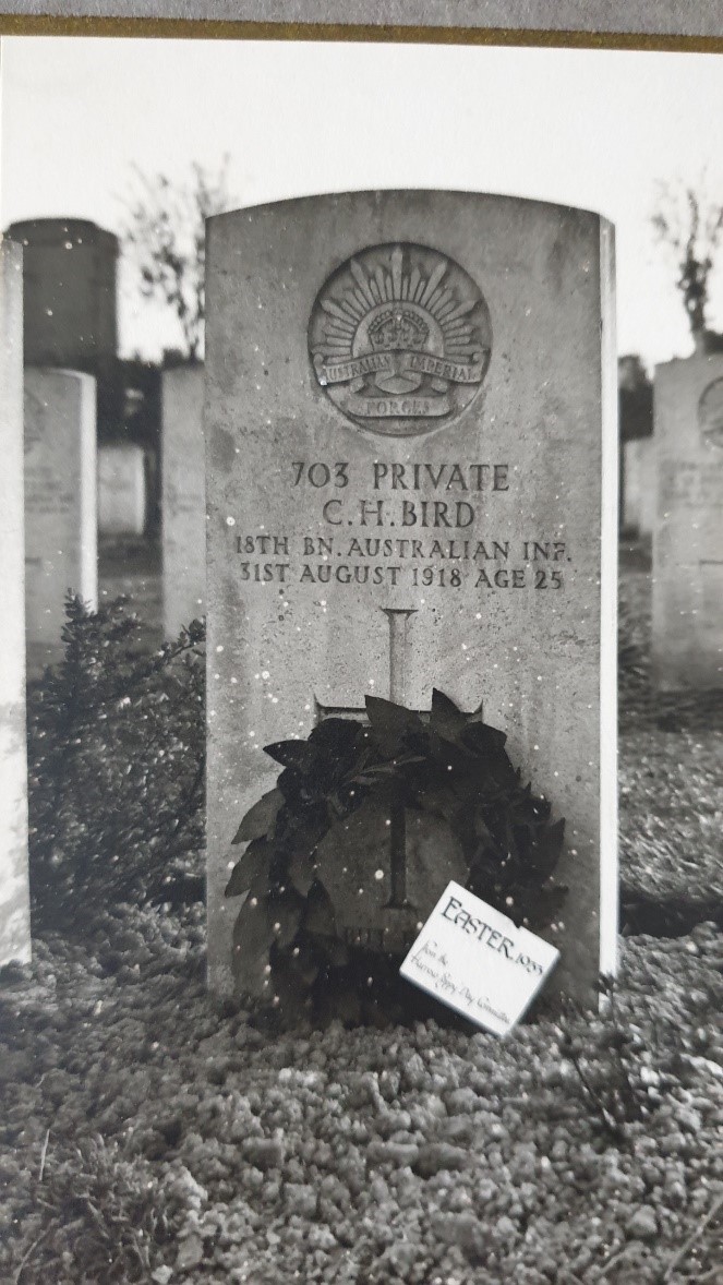 Gravestone of Charles Bird