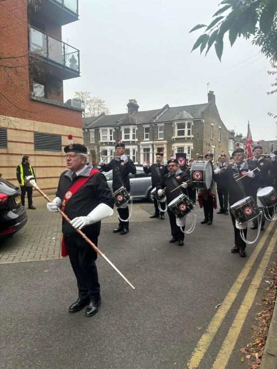 Leyton Orient Remembrance Day Parade