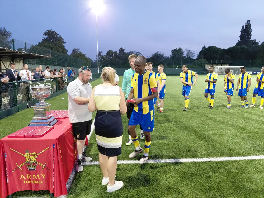 1 RHA Receiving Their Medals