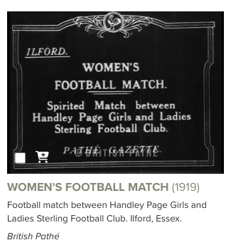 Sterling Ladies v Handley Page