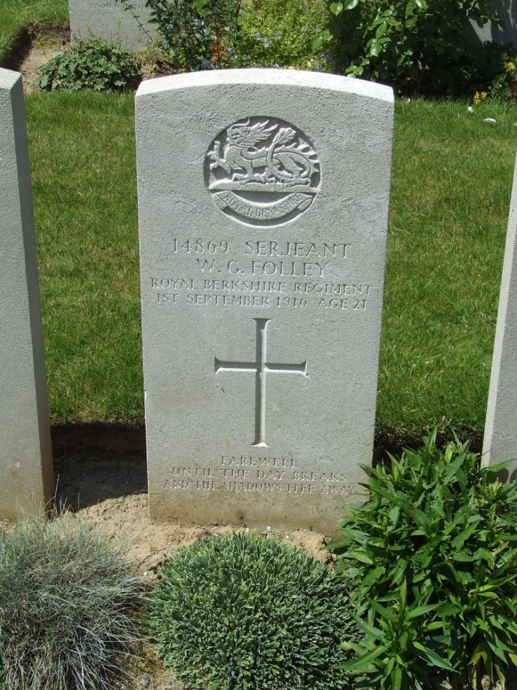 Walter's Headstone