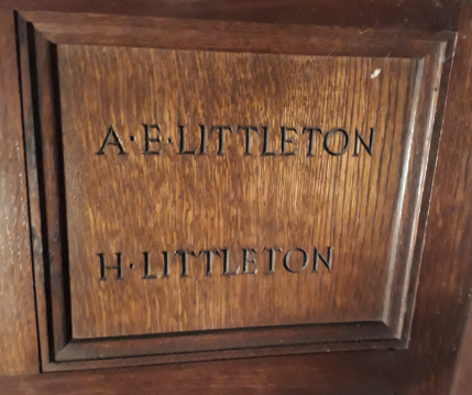 Littleton Brothers - St Luke's Church, Maidenhead Roll of Honour