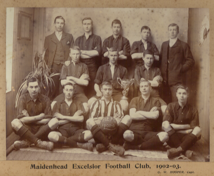 Maidenhead Excelsior FC 1902-03 Team Photo