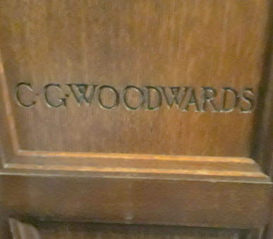 Charles George Woodwards - St Luke's Church, Maidenhead Roll of Honour