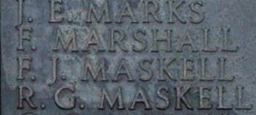 Frederick Joseph Maskell Memorial
