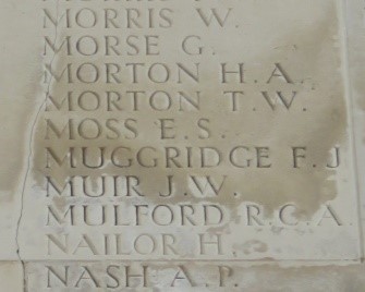 Frederick John Muggridge Memorial
