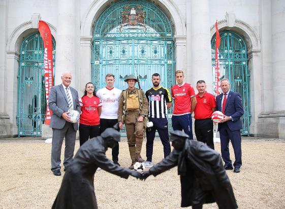 The launch of the Nottingham Games of Remembrance in August 2018