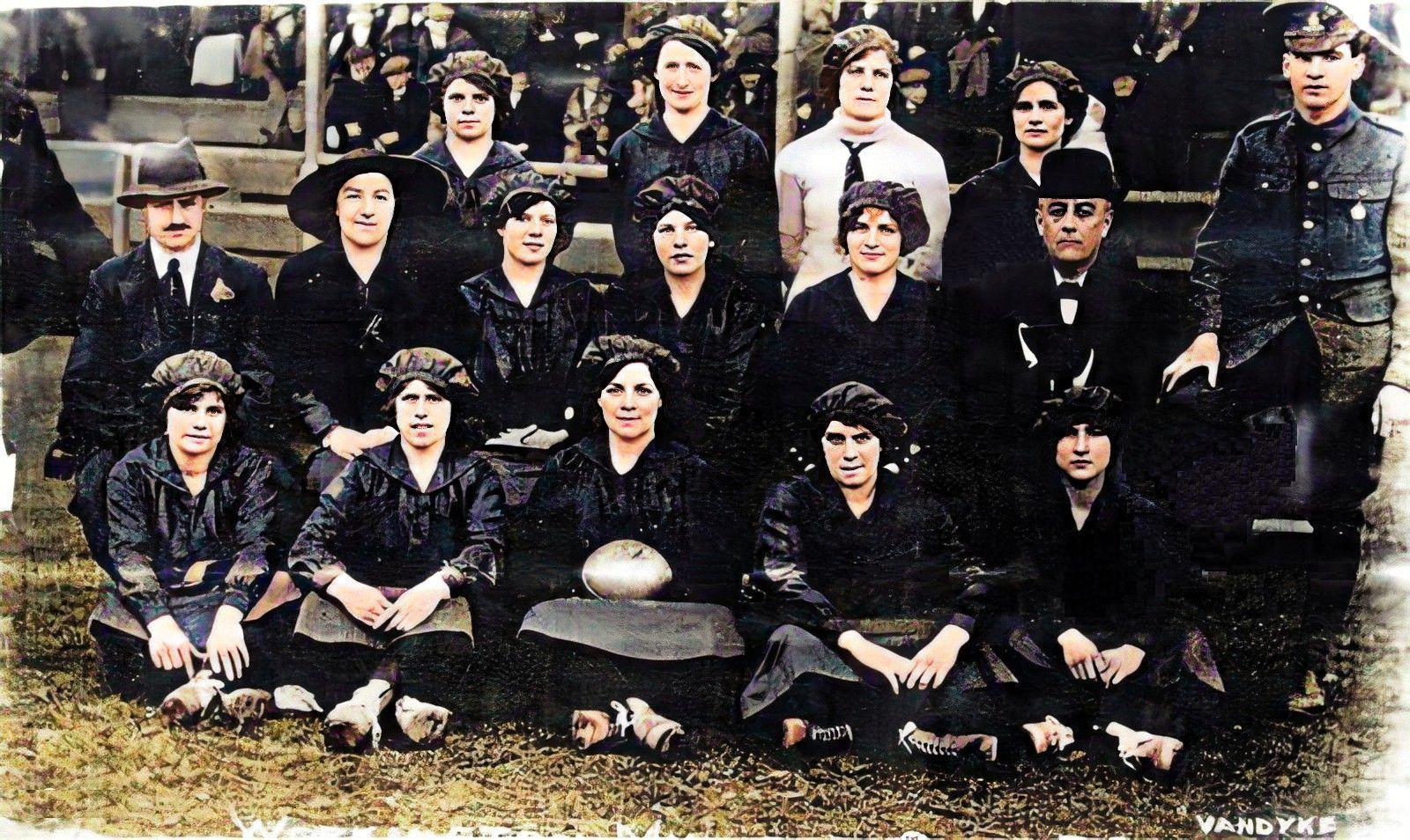Workington Ladies one of three sides that operated in the town the other prominent side was Workington Combine. Image courtesy of Eva Elliott.