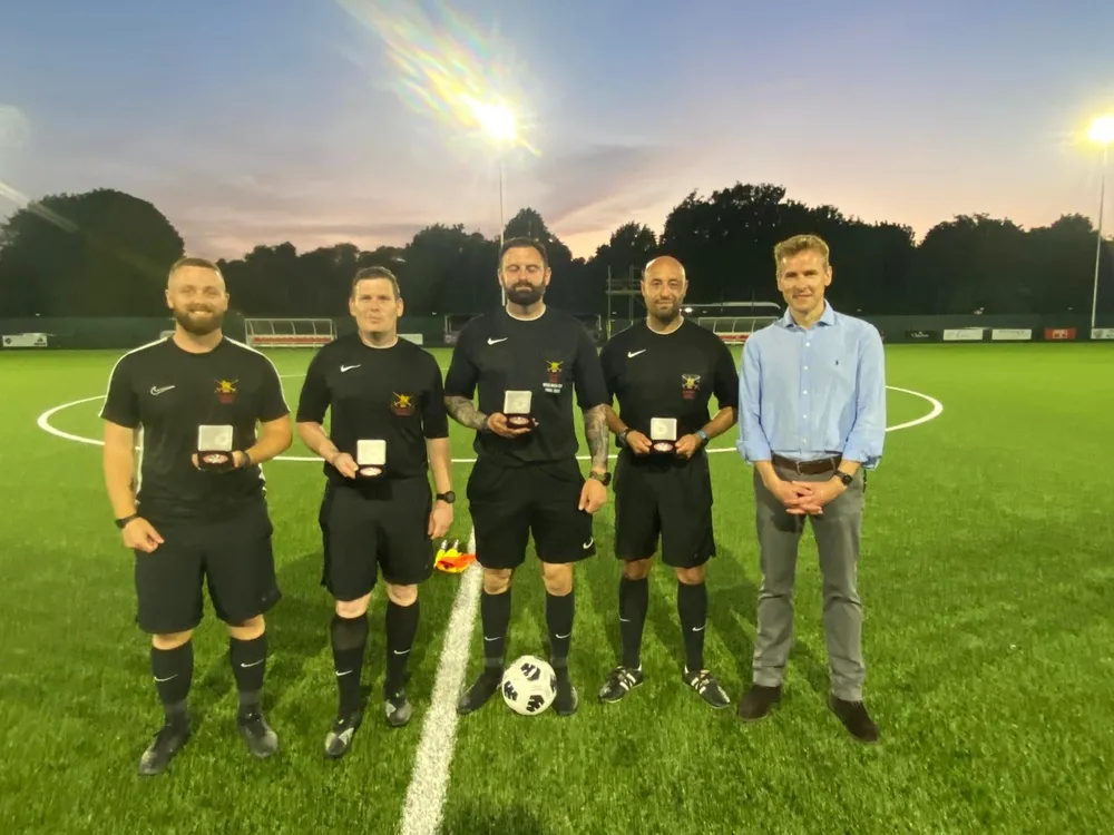 Match Officials with James Kendall