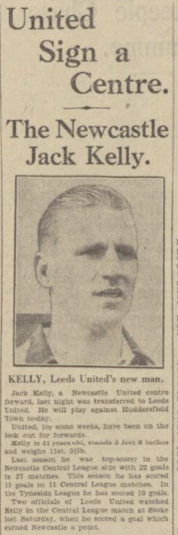 Press Cutting of Jack Kelly