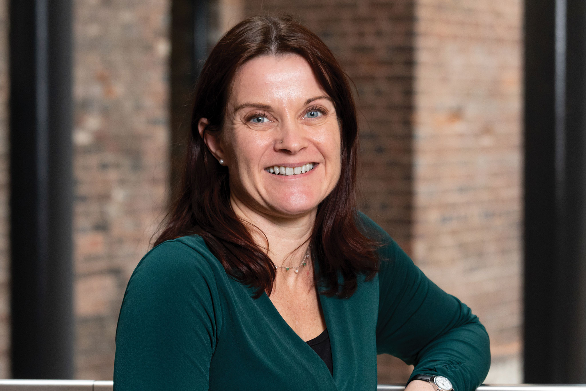 A professional photograph of Gill Knight, Pro Vice-Chancellor (Academic Leadership and Student Experience) at the University of Wolverhampton